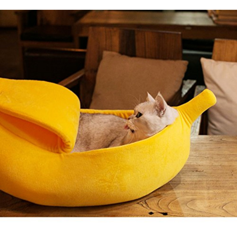 Banana cat bed large hotsell